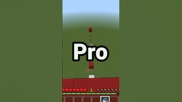 Minecraft noob vs pro vs hacker : parkour ! (part 2) #shorts