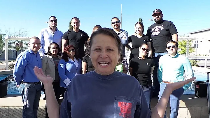 Mary Bustillos's ALS ice bucket challange