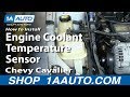 How to Replace Coolant Temperature Sensor 1985-2002 Chevy Cavalier