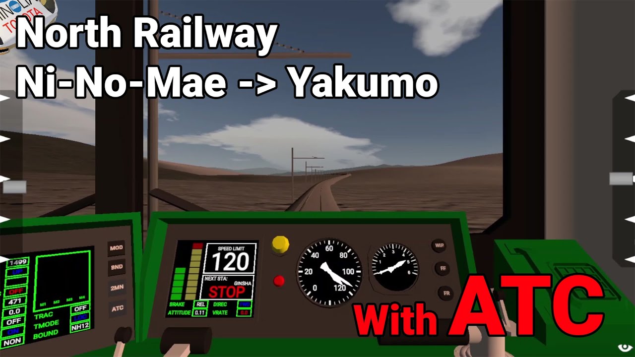 North Railway | Ni-No-Mae to Yakumo With ATC | Simpleplanes - YouTube