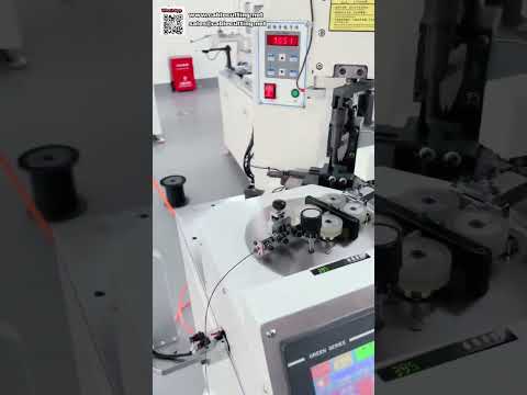 High Compatibility Tubular Terminal Crimping Machine for Wire Harness Processing - Shorts