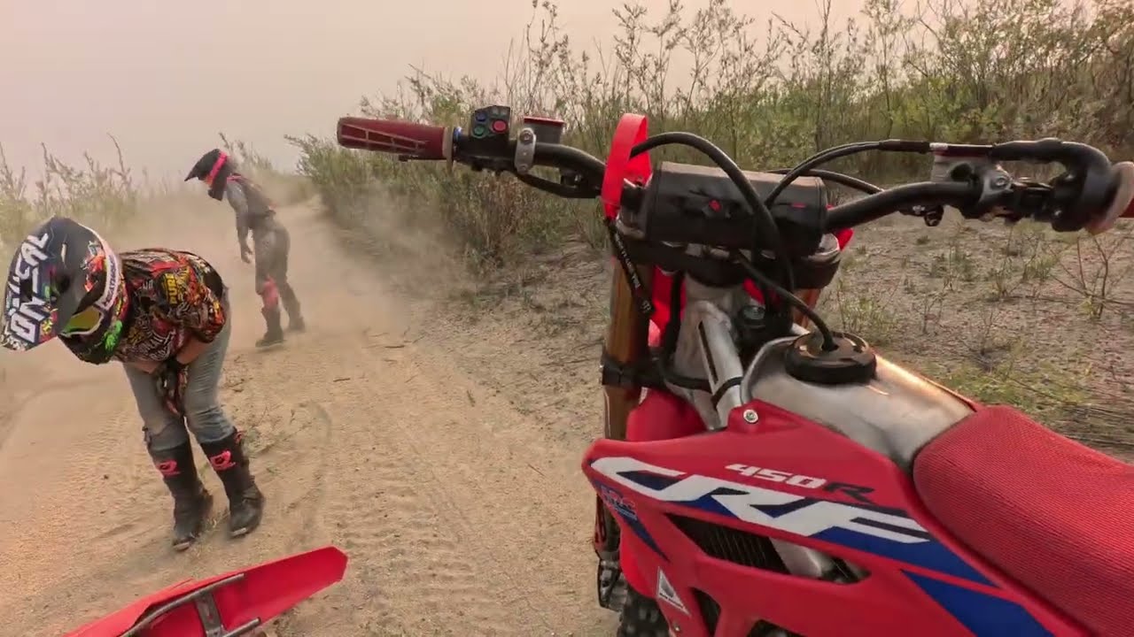 Riding with friends at Wickiup Reservoir Part 1