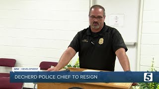 Decherd Police Chief submits resignation following fallout from officer's road rage incident