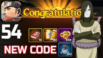 Naruto Ninja Legend: New Chapter - Gameplay Walkthrough Part 54 (android) New Code