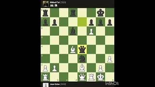 Best  game of mikal taL#chess #magnuscarlsen #mikaltal#chessmaster 