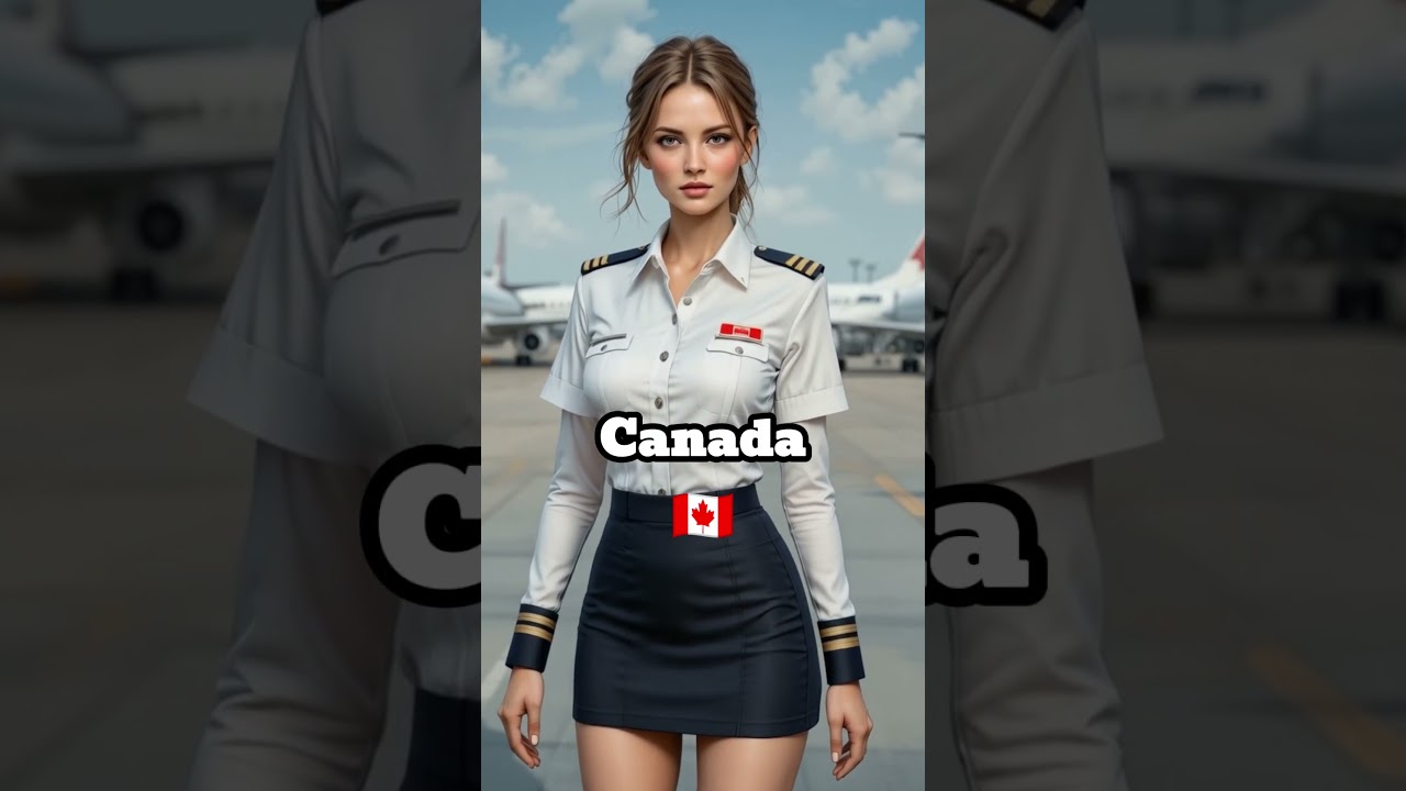 Women in the Skies – Pilot Uniforms from Every Nation! 