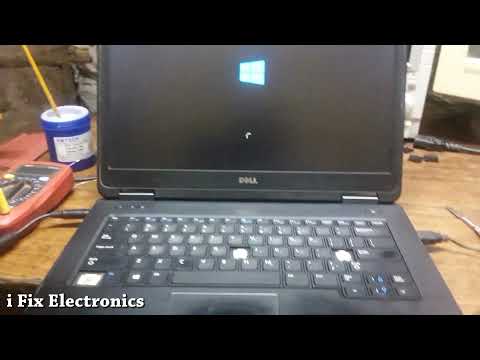 Dell Laptop Liquid Damage Repair Steps