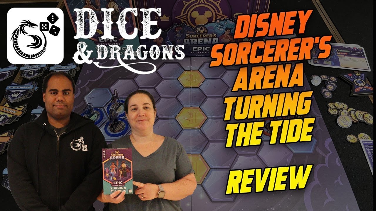 Dice and Dragons - Disney's Sorcerer's Arena Epic Alliances Turning The Tide Review
