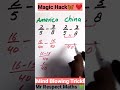 America vs china mathematics challenge 🤩 | ❤️🔥❤️