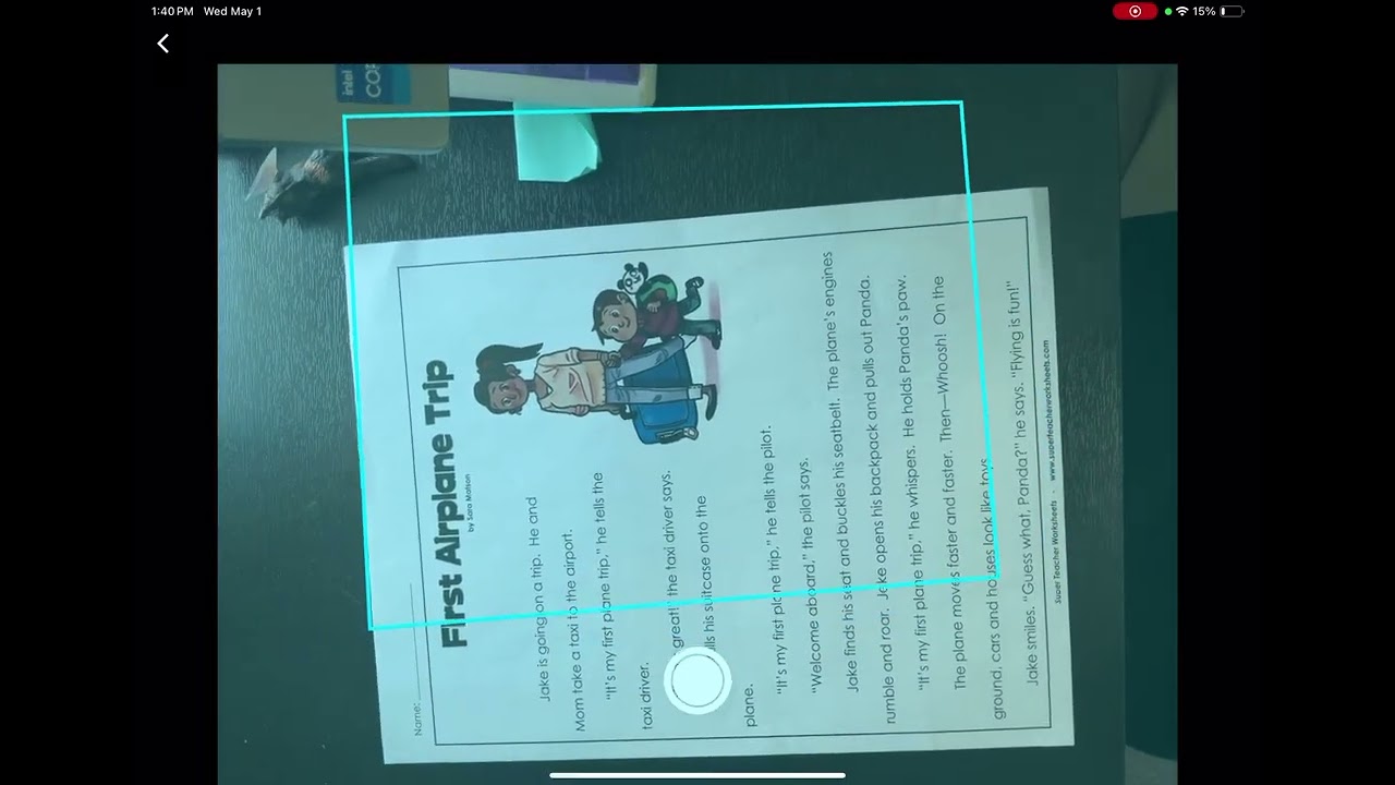 Seeing AI Document Demonstration 