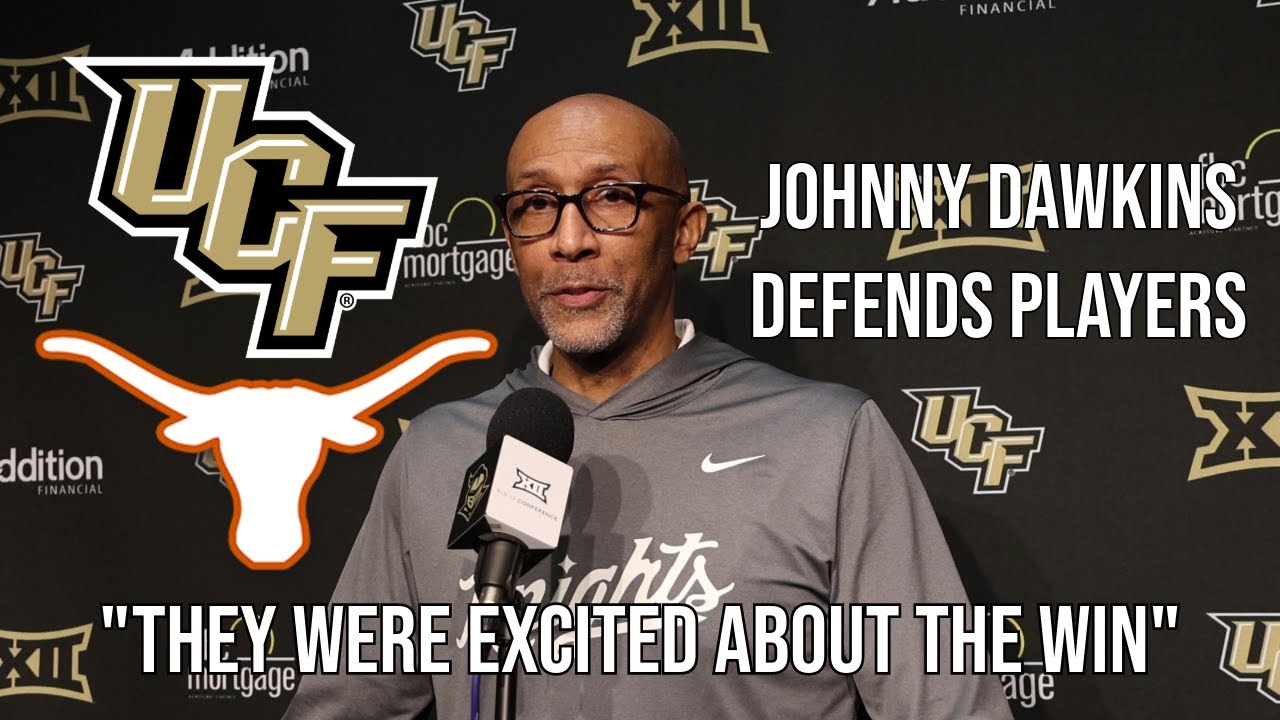 UCF's Johnny Dawkins responds to Texas coach Rodney Terry's "classless" accusations over horns down