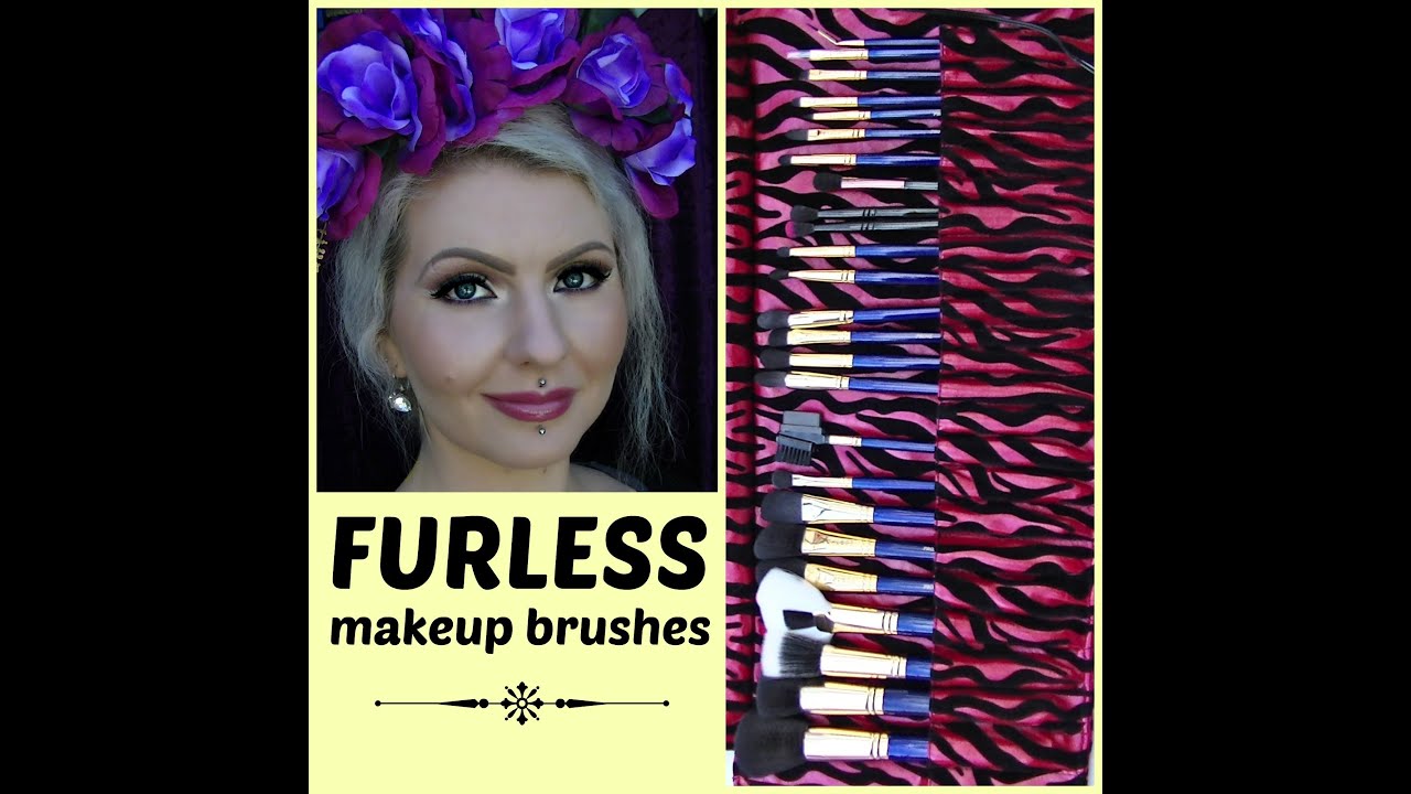Makeup Brush Review. FURLESS Brushes (CrueltyFree, Affordable