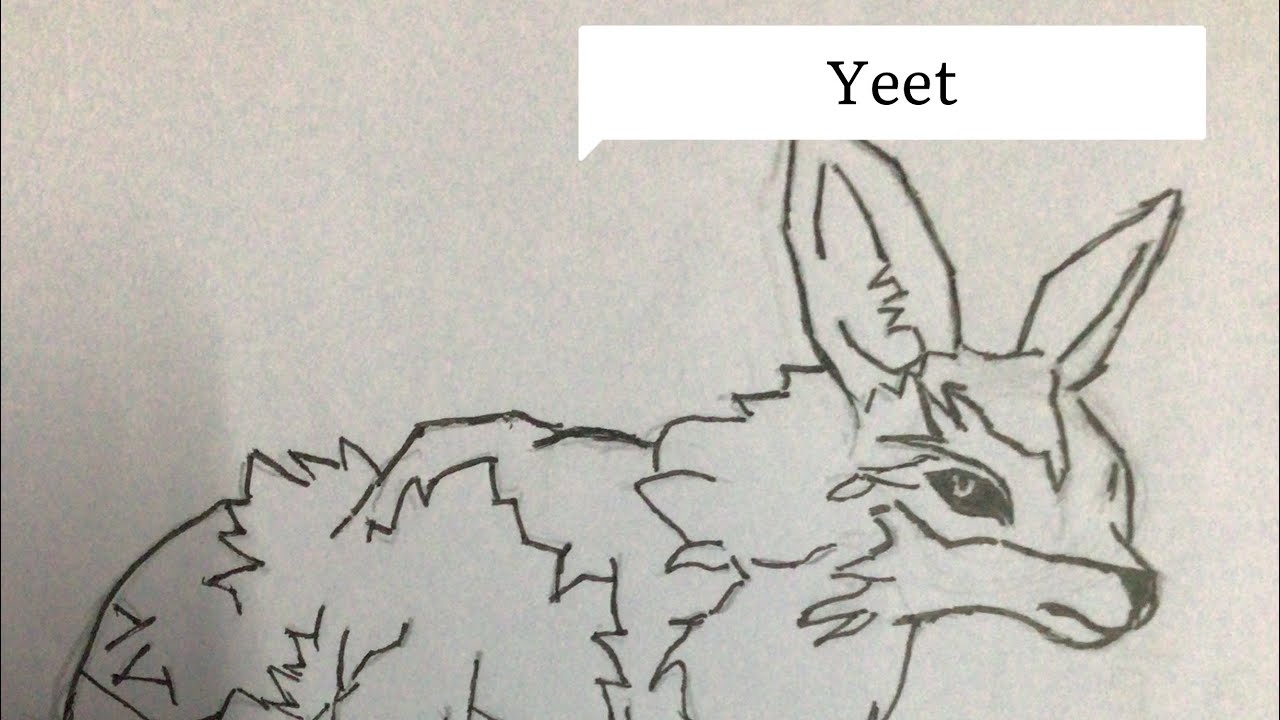 How to draw my wildcraft legendary fox skin YouTube