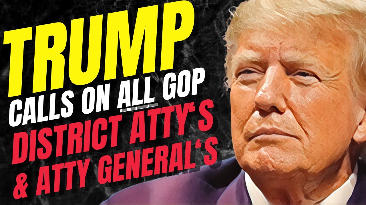 Topic:Trump Sends A New Message to GOP DA'S & AG's The Brian Craig Show "Where MAGA Goes To Talk"