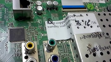 Vizio M470NV main board functionality proof Novatronix