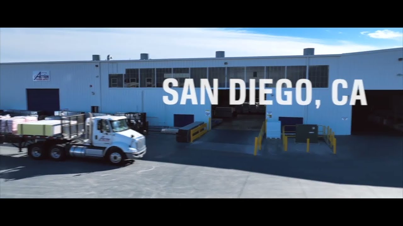 Action Gypsum Supply San Diego, CA YouTube