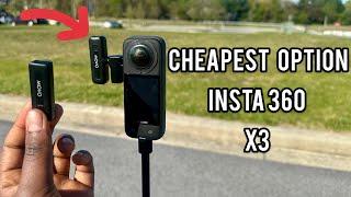 Best Insta 360 X3/X4 Mic Set Up - Can't Beat This!