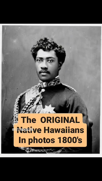 The REAL Hawaiians. Photos of Hawaiian Royal Family 1800s #hawaii #oldphotos #indigenous #aboriginal