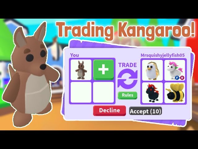 What People TRADE For KANGAROO! LEGENDARY AUSSIE PET! Adopt Me Trading 