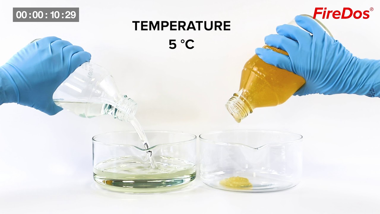 Flow properties of different foam agents YouTube