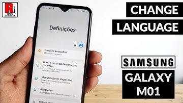 How to Change Language on Samsung Galaxy M01