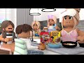 Our family routine as a newly single mom the kids miss their dad voice roblox bloxburg roleplay