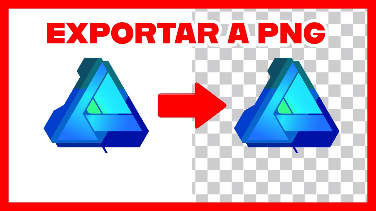 EXPORTAR PNG EN AFFINITY DESIGNER