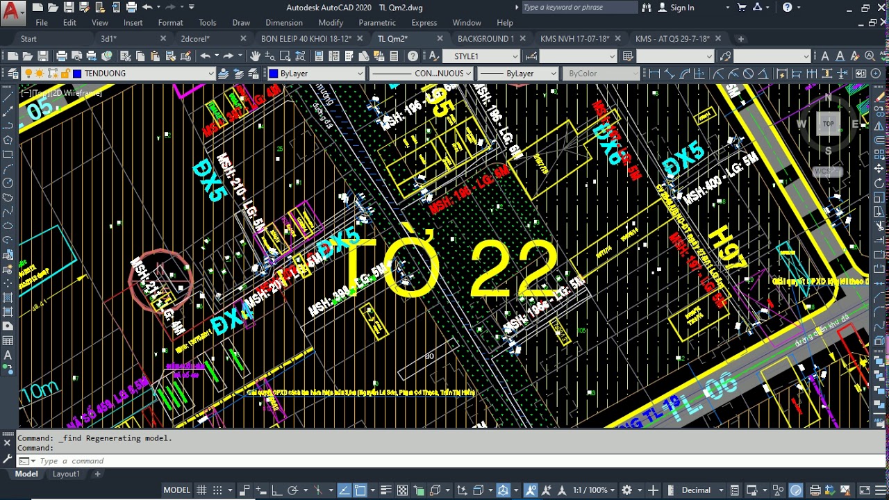 Hướng Dẫn Tìm Thông Tin Vị Trí Từng Lô Đất Trên Bản Đồ Địa Chính Autocad  Nhanh Nhất - Youtube