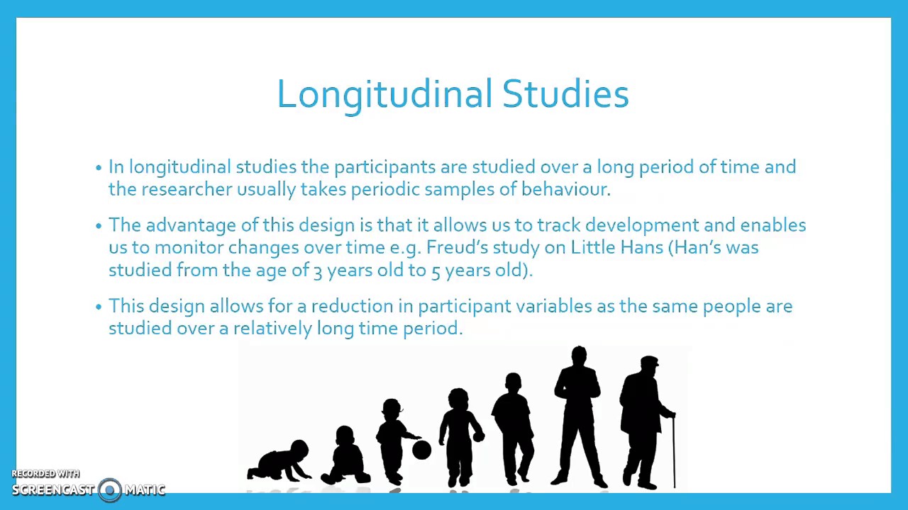 what is a longitudinal study in research