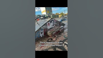 How to impossible on a fingerboard 🔥‼️ #fingerboard #fingerboarding #techdeck #impossible  #escofb.