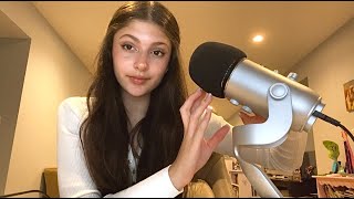 ASMR Mic Scratching with Foam Cover and Long Nails