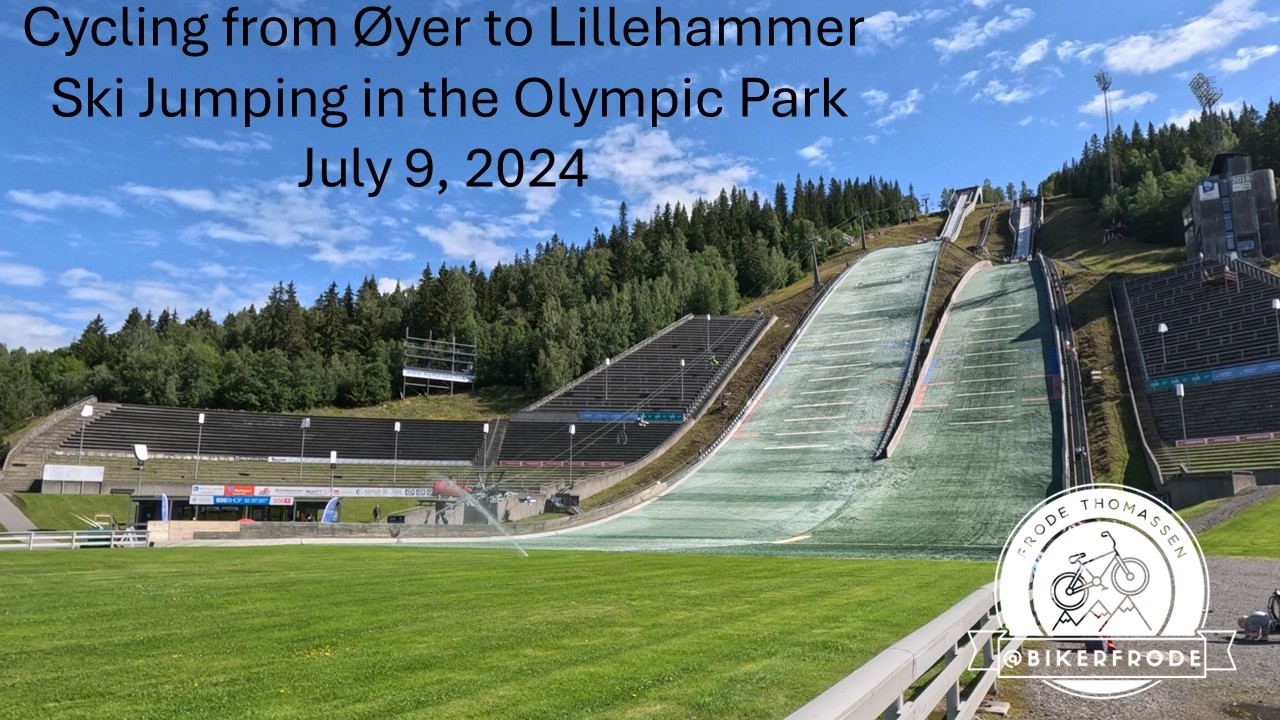 Волшебный летний день на трамплинах Лиллехаммера ⛰️🚴 Олимпийская история и виды.