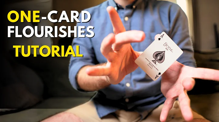 5 One-Card Flourishes for Beginners & Pros (Step by Step Tutorial)