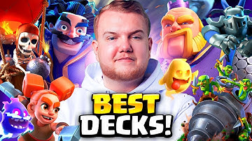 TOP 5 BEST DECKS IN CLASH ROYALE’S SEASON END!