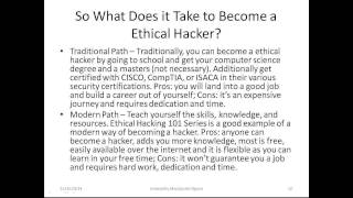 S01E01 - Ethical Hacking Essentials