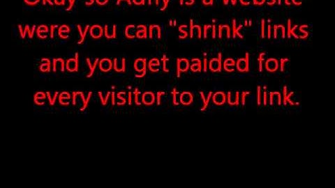 How Adfly Referal works (EASY AND SIMPLE) EARN CASH2014