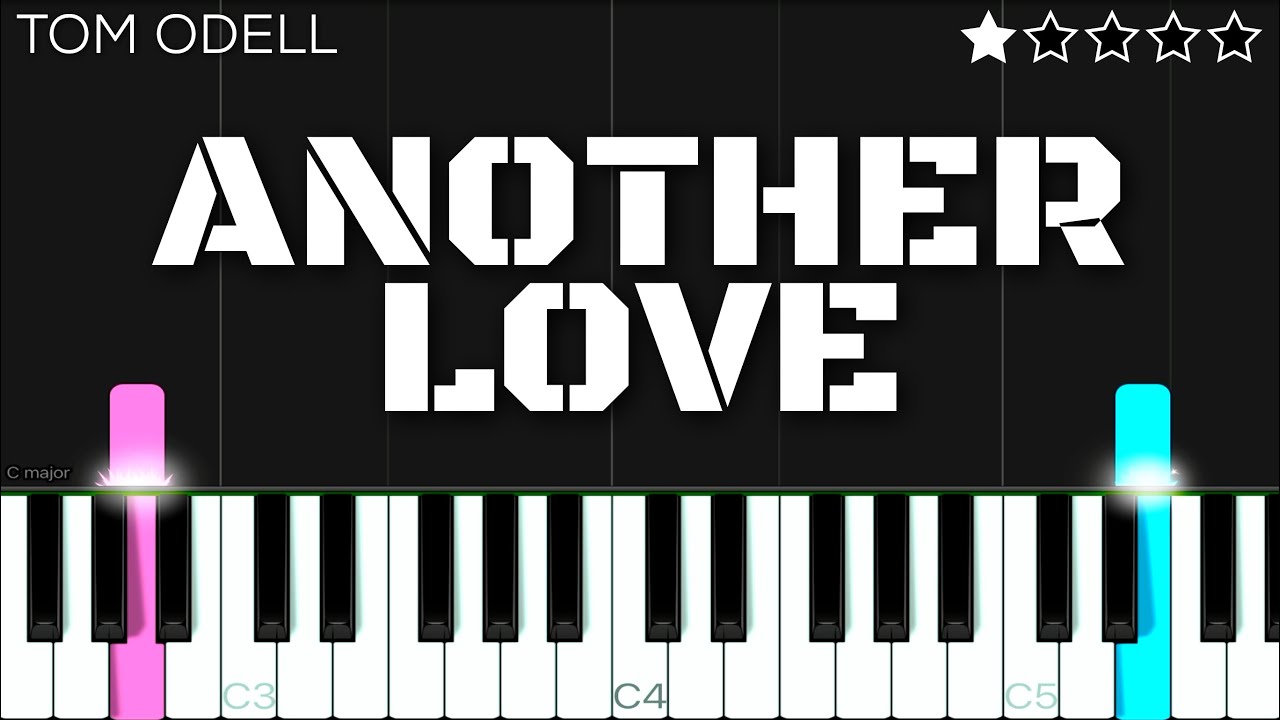 ANOTHER LOVE – TOM ODELL PIANO CHORDS & Lyrics – Bitesize Piano