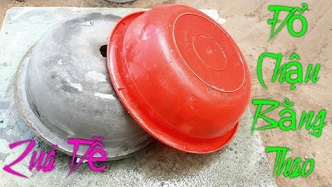 Đổ Chậu Xi Măng Bằng Thao Nhựa Cực Dễ Dàng Để Trồng Hoa Kiểng Cho Người Mới Tập Làm | Tuấn Thợ Hồ