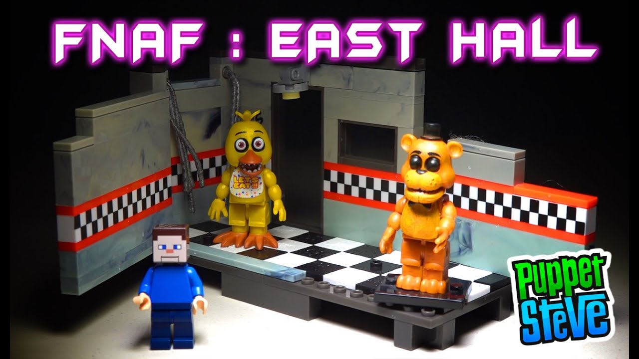 Five Nights at Freddy's EXCLUSIVE WEST HALL CONSTRUCTION SET FNAF