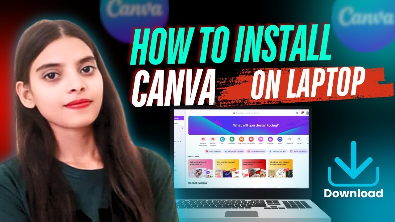 How To Install Canva On Laptop & PC 2025 | Canva full Installation ...