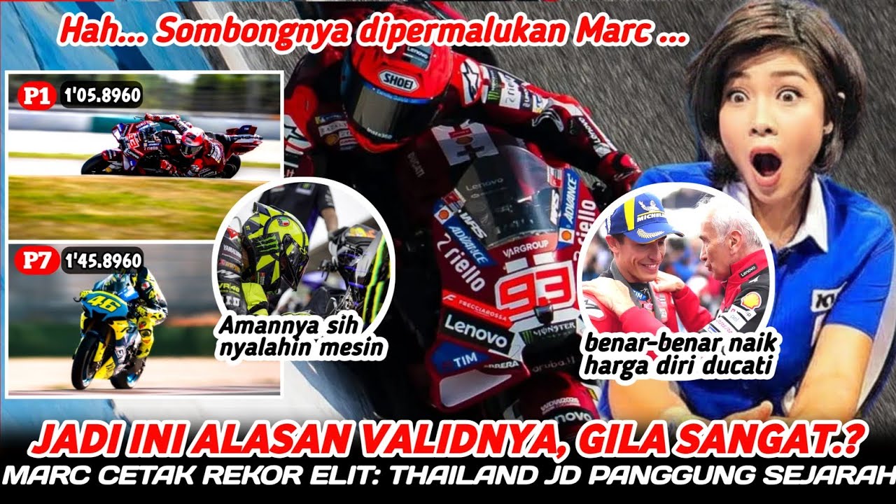 PENGAMAT SANGAT SYOK !! NAMNYA DISEPELEKAN, MARC BELI DENGAN REKOR ELIT~ THAILAND TEMPAT MEMBUNGKAM
