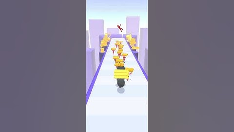 Tiny Run 3D gameplay walkthrough (419) #shorts