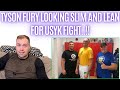  tyson fury looking lean and slim for usyk fight