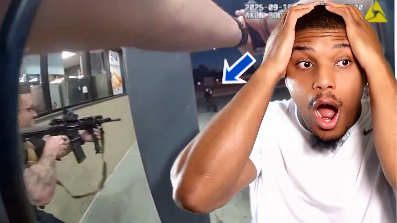 Armed Suspect Shot at Gas Station | Police Bodycam