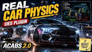I Built an Unreal Engine Vehicle Plugin That Simulates Real Cars