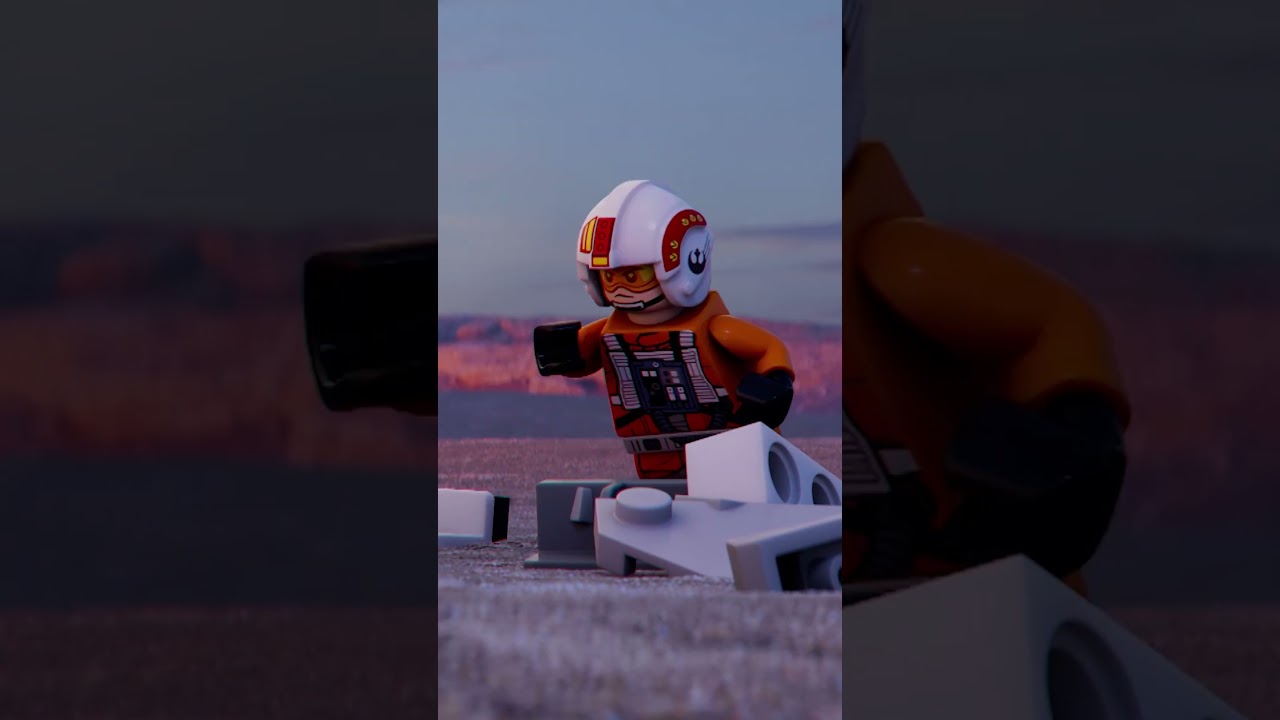 Ever wondered what a TIE Fighter & X-Wing Mash-up looks like? 👀 | 