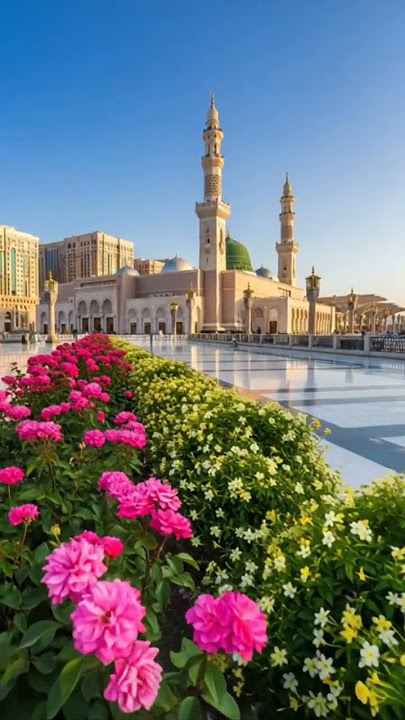 Muhammad Nabi Ena 🌟🌹Beautiful Islamic Music with beautiful Kaba and Madinah Sharif#Shorts