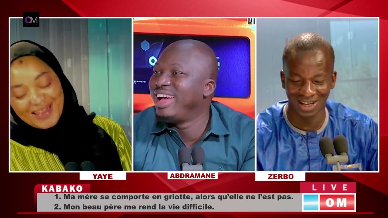 OMLive: #KABAKONuméro 373 / Ma mère se comporte en griotte, alors qu’elle ne l’est pas.