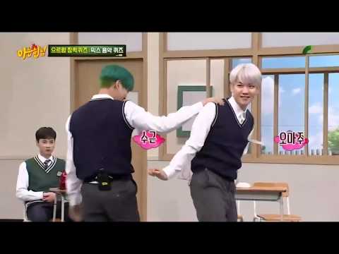 EXO Random Dance at Knowing Bros EP.208 (Sehun/Suho & Kai/Baek)