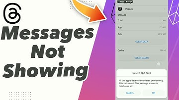 How to Fix threads messages not showing